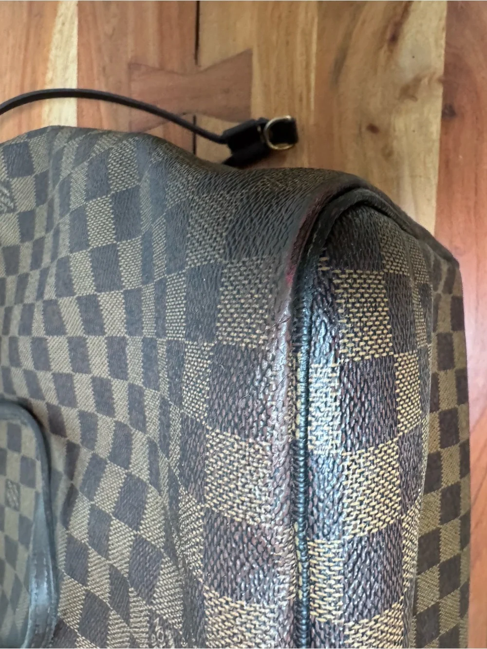 Louis Vuitton Neverfull GM Damier Ebene Coated Canvas
